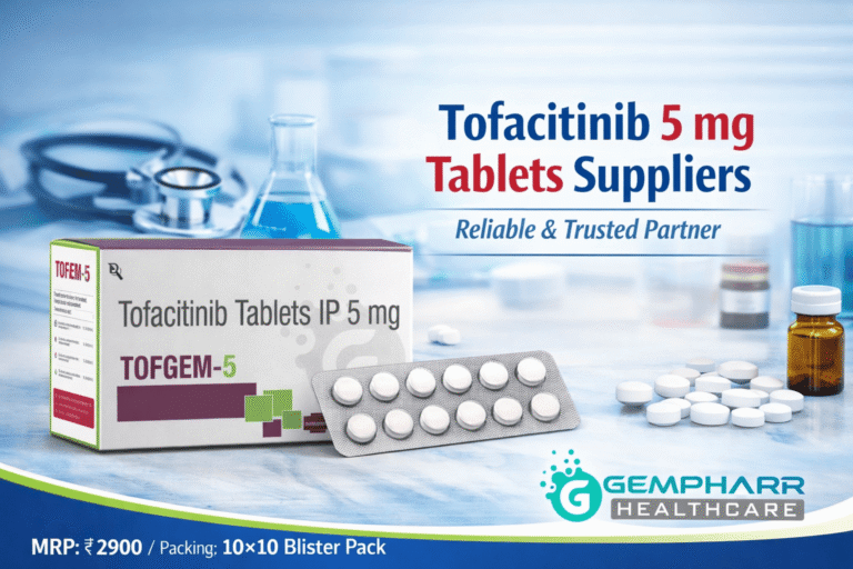 Tofacitinib 5 mg Tablets Suppliers In India