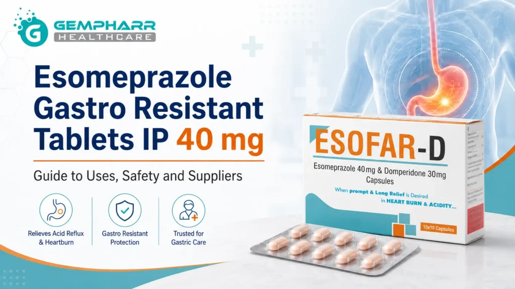 Esomeprazole 40 mg Tablets Uses and Safety Guide
